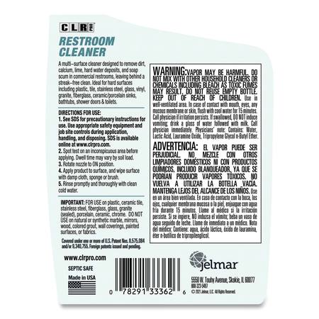 Clr Pro Bath Daily Cleaner, Light Lavender Scent, 32oz Pump Spray, PK6 BATH-32PRO